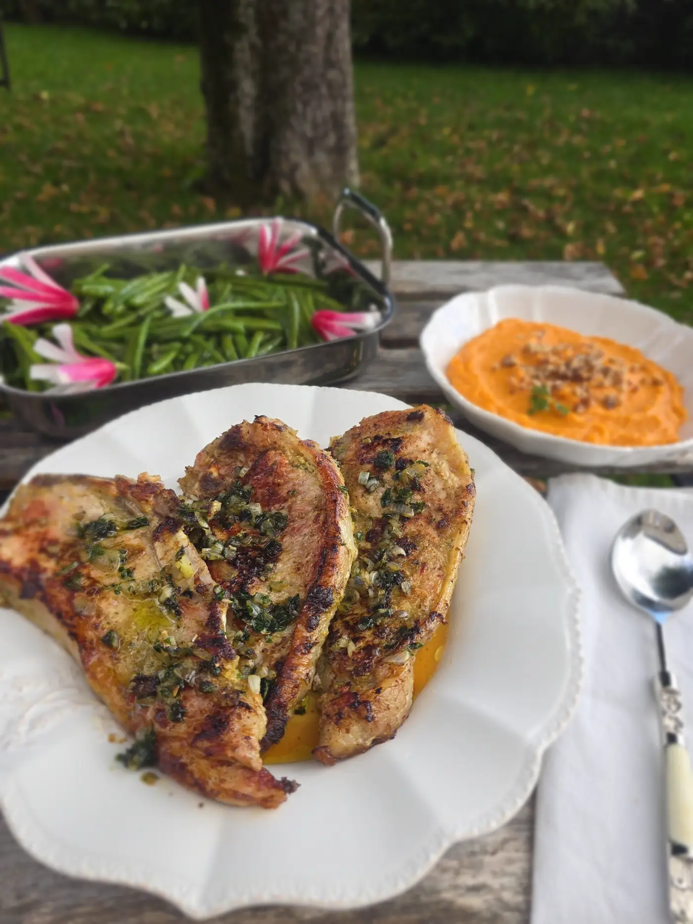Poulet et purée maison